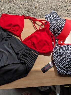 Mix and Match NWT 3 piece Swimsuits M-XXL